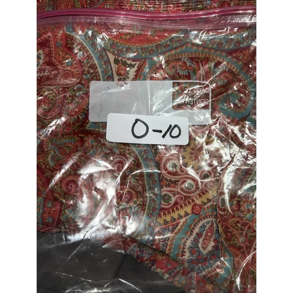 Ralph Lauren Paisley Accent Pillows in Coral and Aqua